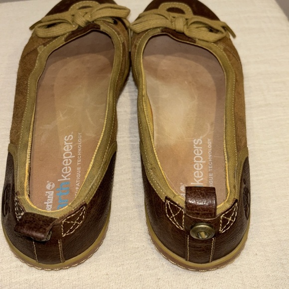 Timberland Earthkeepers Faulkner Leather Ballerina, Women's Ballet Flats Sz 8M - Picture 10 of 11